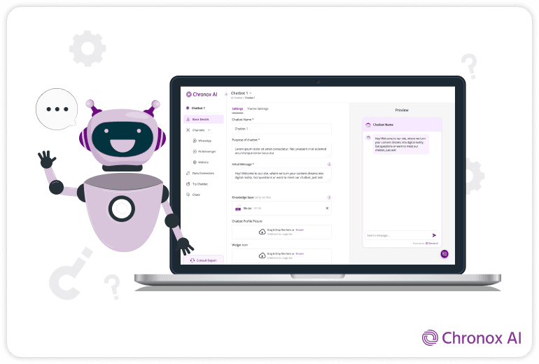 Next-gen AI chatbot boosting customer engagement and turning conversations into conversions.